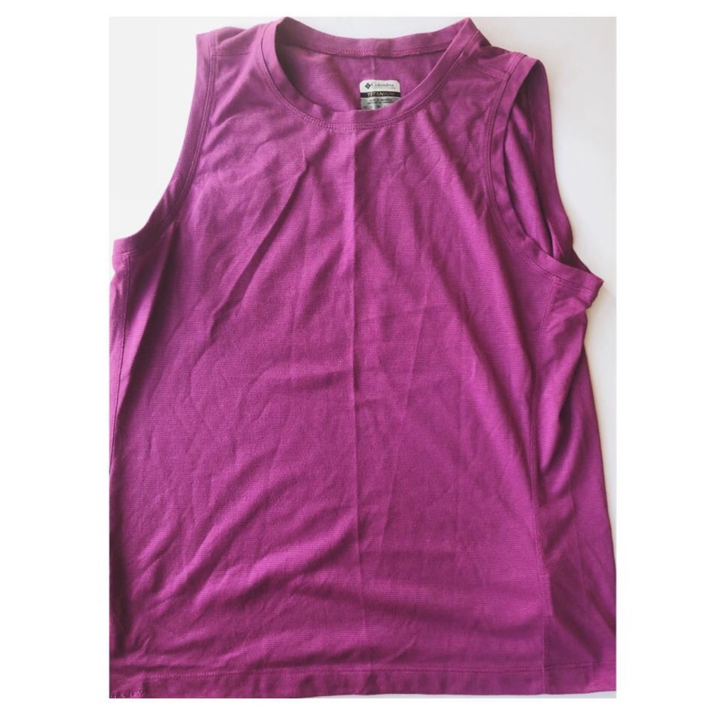Columbia purple Titanium Omni-Dry tank (M)